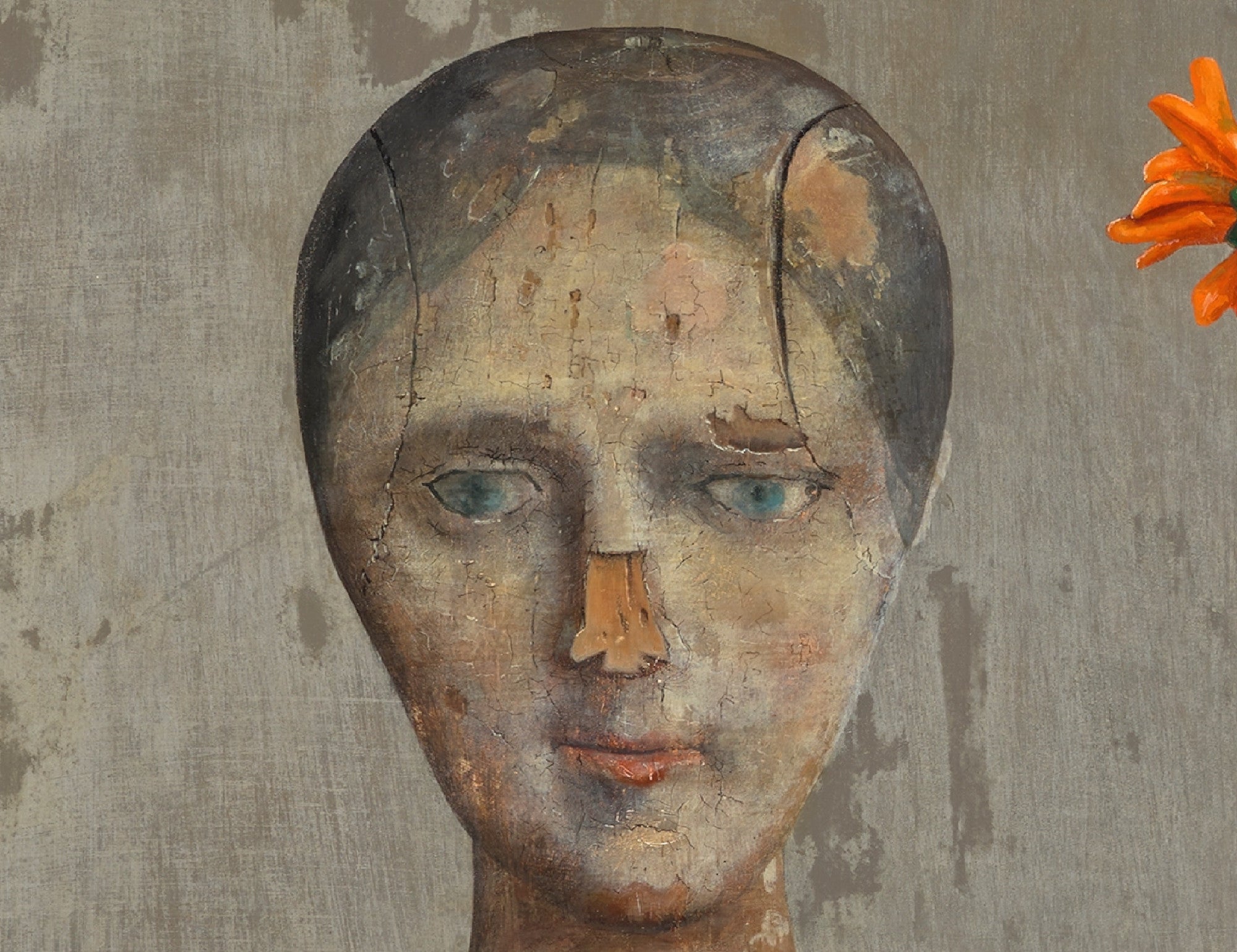 Two heads, Rudolf Wacker Print