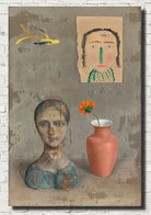 Two heads, Rudolf Wacker Print