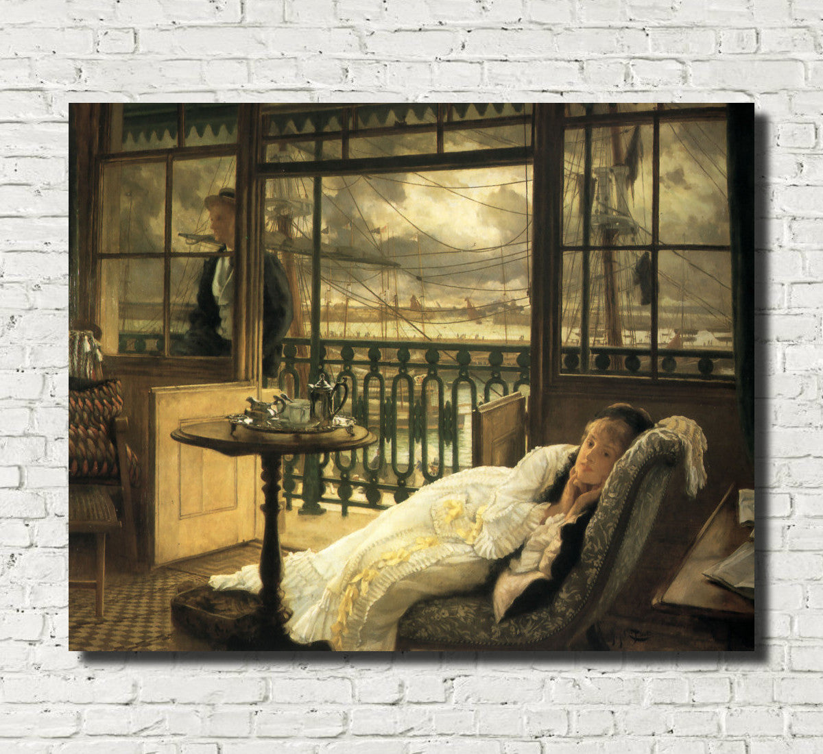 James Tissot Fine Art Print: A Passing Storm