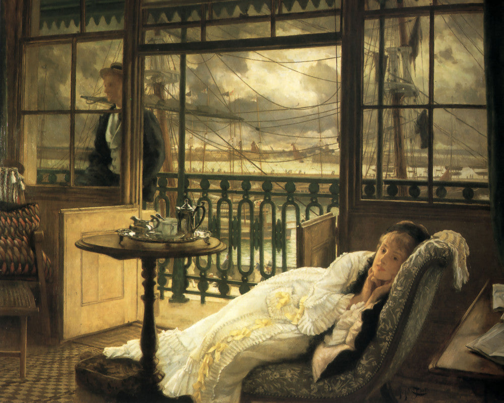 James Tissot Fine Art Print: A Passing Storm