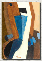 Arthur Dove Fine Art Print, Blue Jay Flew up in a Tree