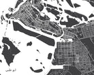 Abu Dhabi City Street Map Print Modern Art Poster Home Decor - OnTrendAndFab