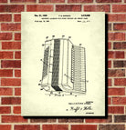 Accordian Patent Print Music Blueprint Poster