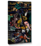 Max Beckmann, Acrobats (Linke Tafel) - New Objectivity