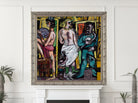 Max Beckmann, Acrobats (Centre Panel) - New Objectivity