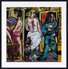 Max Beckmann, Acrobats (Centre Panel) - New Objectivity