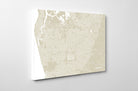 Adelaide City Street Map Print Feature Wall Art Poster
