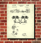 Aircraft Tug Patent Print Ground Crew Flying Poster
