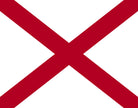Alabama State Flag Print