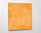 Albuquerque, New Mexico City Street Map Print Custom Wall Map