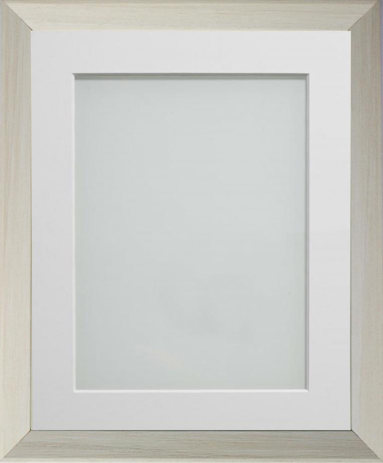 Ivory Painted Bevelled Wooden Frames For Prints - Landscape and Portrait Formats