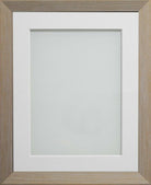 Taupe Painted Bevelled Wooden Frames For Prints - Landscape and Portrait Formats