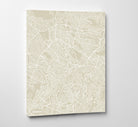 Amman City Street Map Print Feature Wall Art Poster