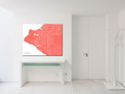 Anchorage City Street Map Print Custom Wall Map - OnTrendAndFab
