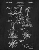 Apple Corer Blueprint Poster Kitchen Wall Art - OnTrendAndFab