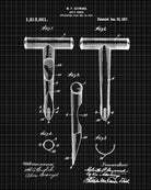 Apple Corer Patent Print Kitchen Blueprint Poster - OnTrendAndFab
