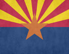 Arizona State Flag Print