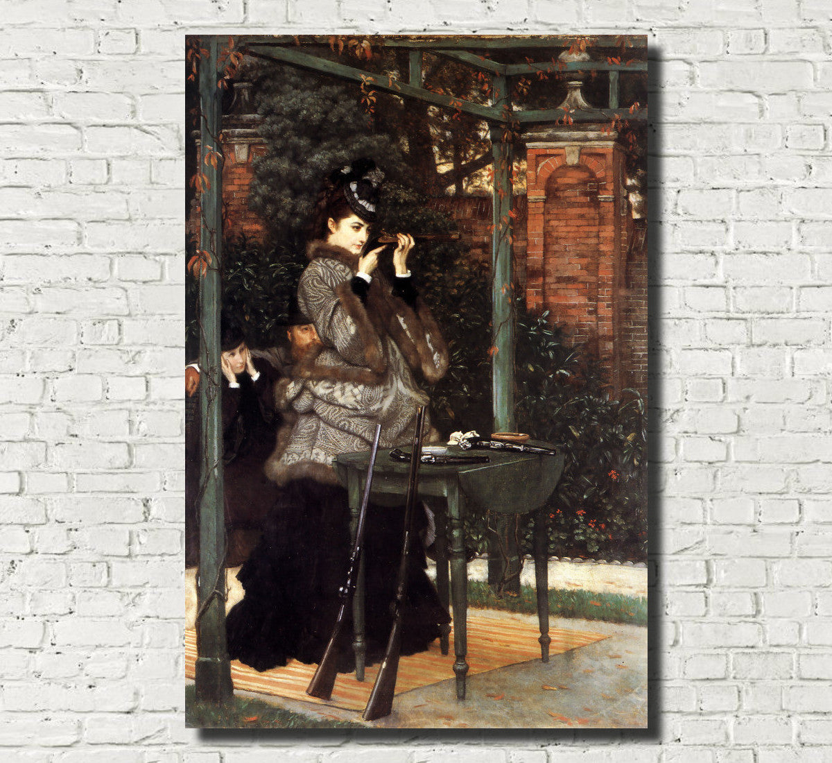 James Tissot Fine Art Print: At the Rifle Range
