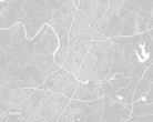 Austin City Street Map Print Custom Map Austin Texas - OnTrendAndFab