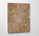 Austin City Street Map Print Custom Map Austin Texas - OnTrendAndFab