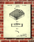 Bathroom Scales Patent Print Bathroom Blueprint Wall Art - OnTrendAndFab