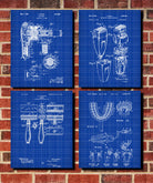 Bathroom Patent Prints Salon Wall Art Posters