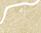 Battersea London Street Map Print Feature Wall Art Poster