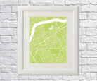 Battersea London Street Map Print Feature Wall Art Poster