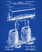 Beer Patent Print Bar Poster Cafe Art Pub Wall Poster - OnTrendAndFab
