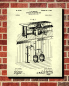 Beer Patent Print Cafe Poster Pub Art Bar Wall Poster - OnTrendAndFab