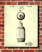Beer Bottle Patent Print Bar Poster Cafe Art - OnTrendAndFab