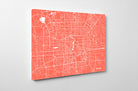Beijing City Street Map Print Feature Wall Art Poster