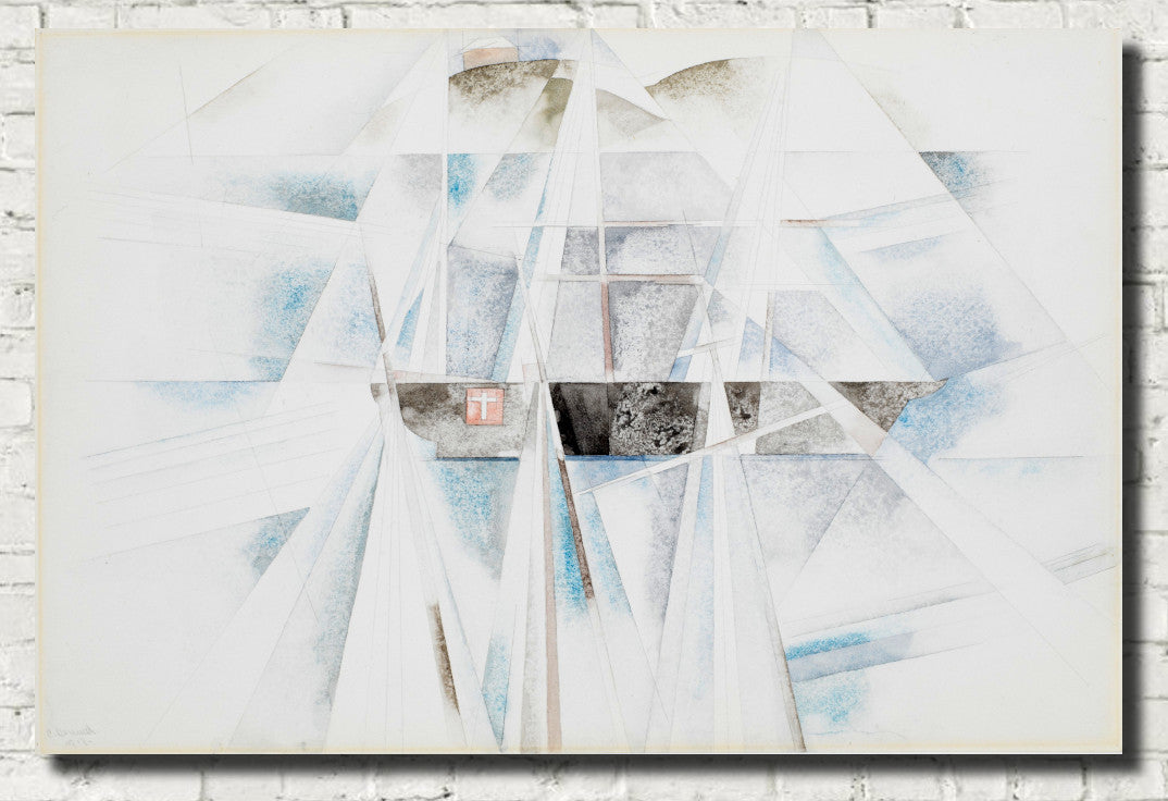 Charles Demuth Fine Art Print, Bermuda No2 Schooner