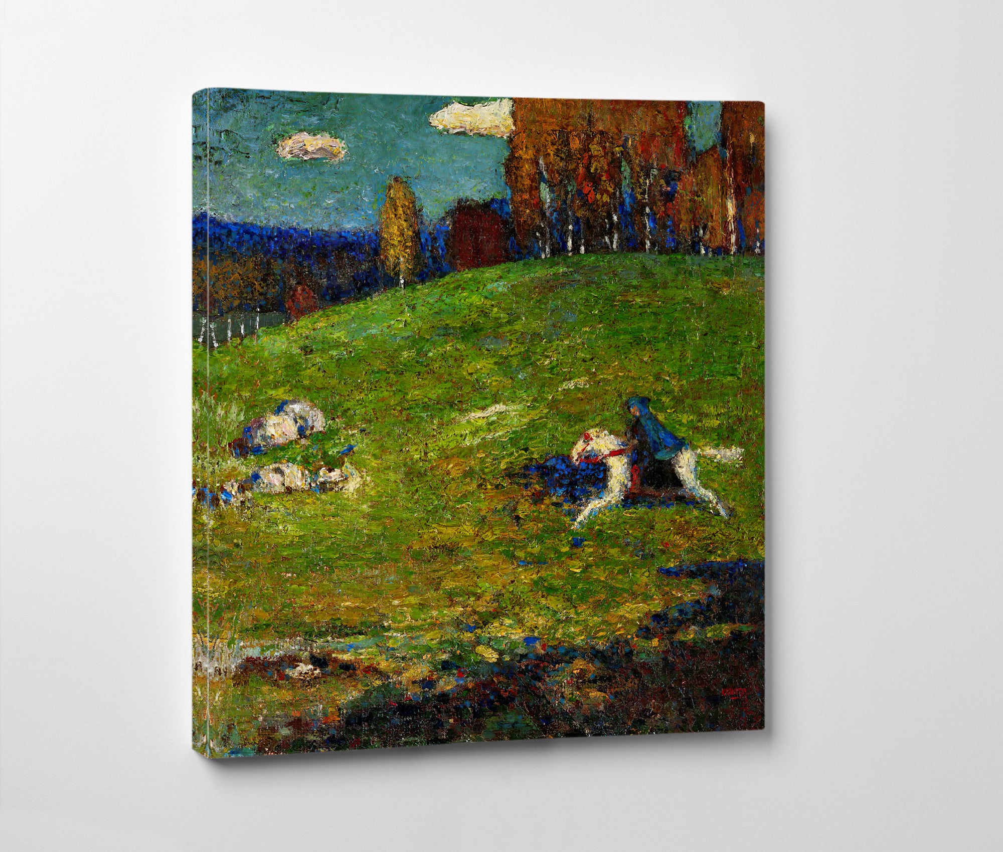 Blue Rider, Wassily Kandinsky Abstract Fine Art Print