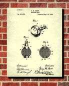 Billiards Ball Blueprint Sports Poster Patent Print - OnTrendAndFab