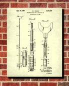 Billiards Bridge Blueprint Sports Poster Patent Print - OnTrendAndFab