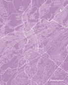 Birmingham Alabama City Street Map Print Custom Map - OnTrendAndFab