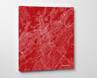 Birmingham Alabama City Street Map Print Custom Wall Map - OnTrendAndFab