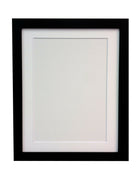 Black Painted Wooden Frames For Prints - Landscape and Portrait Formats