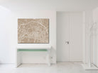 Bologna, Italy - Street Map Print Feature Wall Art Poster