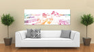 Boston Harbor Poster Panorama City Street Scene Art Print 5359
