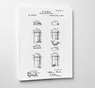 Beer Bottle Caps Patent Print Cafe Art Bar Poster - OnTrendAndFab
