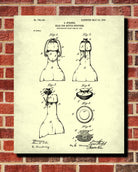Bottle Stopper Patent Print Cafe Art Blueprint Bar Poster - OnTrendAndFab