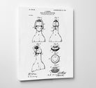 Bottle Stopper Patent Print Cafe Art Blueprint Bar Poster - OnTrendAndFab