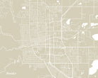 Boulder City Street Map Print Custom Wall Map Poster - OnTrendAndFab