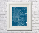 Boulder City Street Map Print Custom Wall Map Poster - OnTrendAndFab