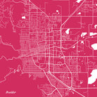 Boulder City Street Map Print Custom Wall Map Poster - OnTrendAndFab