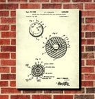Bowling Ball Bluerint Sports Patent Print Art Poster - OnTrendAndFab