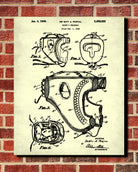 Boxing Helmet Patent Print Sports Wall Art Poster - OnTrendAndFab