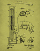 Blood Pressure Monitor Medical Patent Print Nursing poster Medical Patent Print - OnTrendAndFab